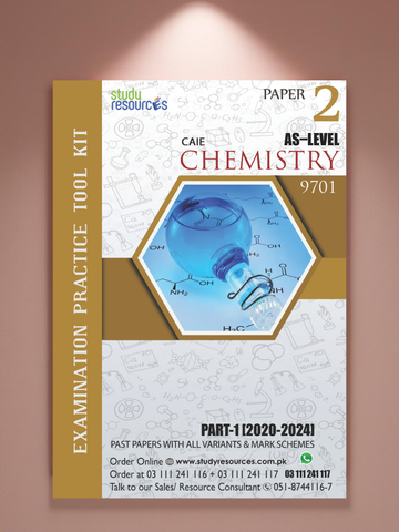 Cambridge AS-Level Chemistry (9701) P-2 Past Papers Part-1 (2020-2024) - Study Resources