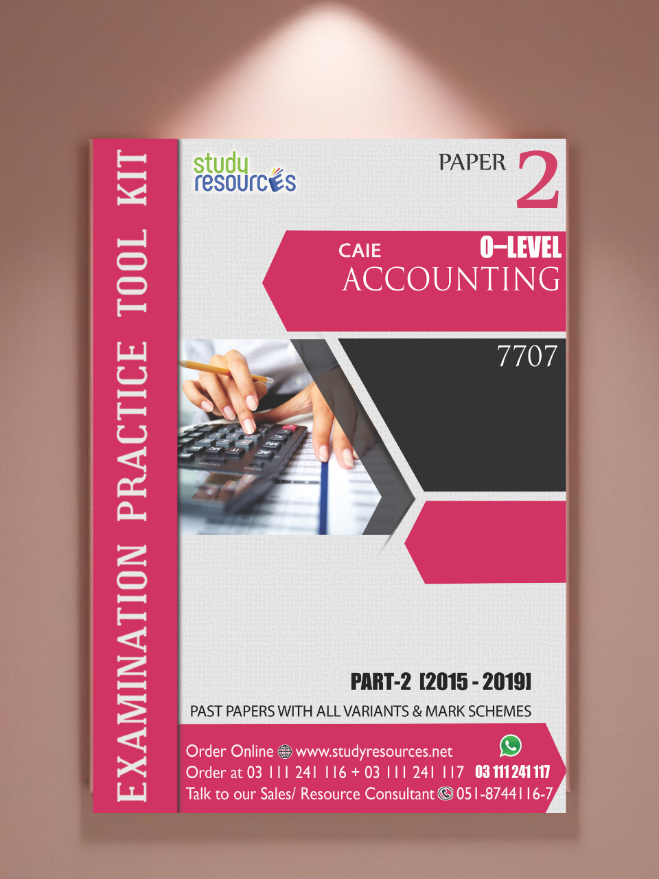 Cambridge O-Level Accounting (7707) P-2 Past Papers Part-2 (2015-2019) - Study Resources