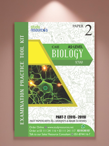 Cambridge AS-Level Biology (9700) P-2 Past Papers Part-2 (2015-2019) - Study Resources