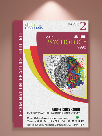Cambridge AS-Level Psychology (9990) P-2 Past Papers Part-2 (2015-2019) - Study Resources