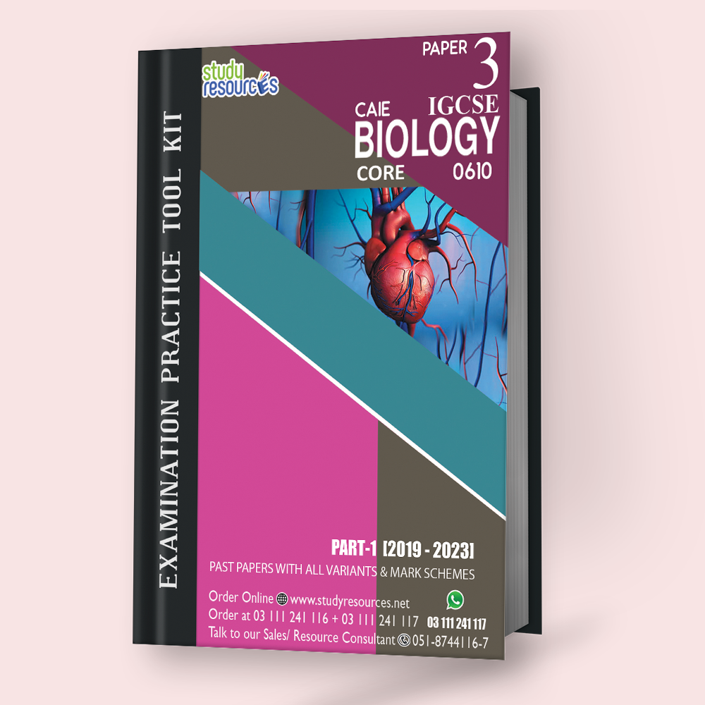 Cambridge IGCSE Biology (0610) P-3 Past Papers Part-1 (2019-2023) Core