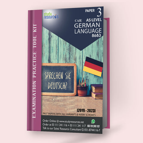Cambridge AS-Level German Language (8683) P-3 Past Papers(2014-2023)