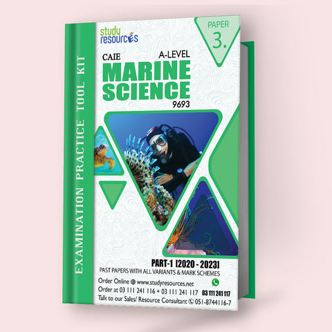 Cambridge A-Level Marine Science (9693) P-3 Past Papers Part-1 (2020-2023)