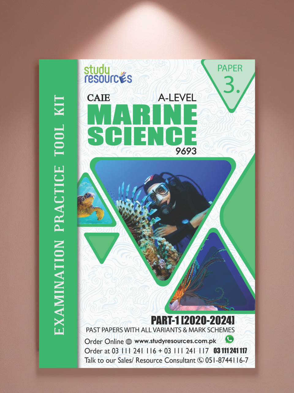 Cambridge A-Level Marine Science (9693) P-3 Past Papers Part-1 (2020-2024)