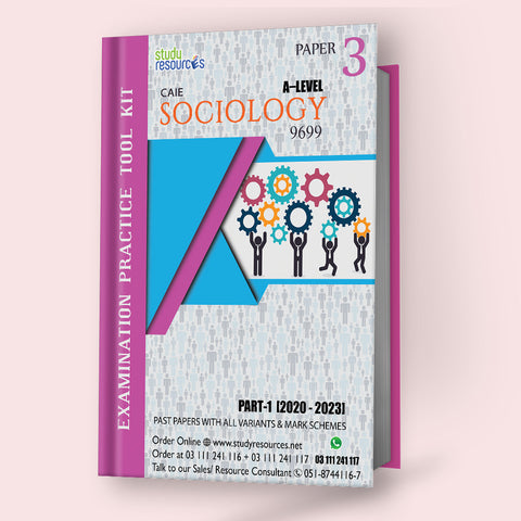 Cambridge A-Level Sociology (9699) P-3 Past Papers Part-1 (2020-2023) - Study Resources
