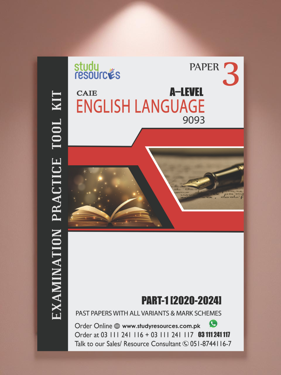 Cambridge A-Level English Language (9093) P-3 Past Papers Part-1 (2020-2024) - Study Resources