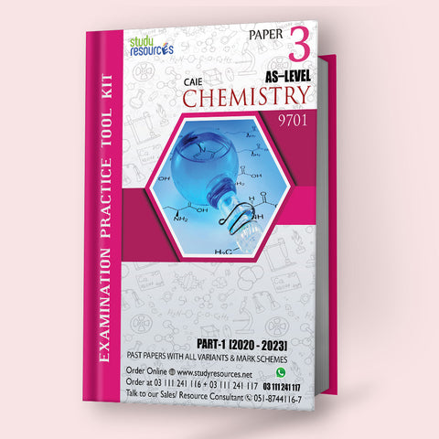 Cambridge AS-Level Chemistry (9701) P-3 Past Papers Part-1 (2020-2023) - Study Resources