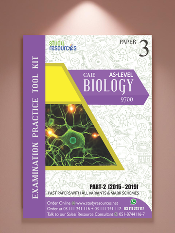 Cambridge AS-Level Biology (9700) P-3 Past Papers Part-2 (2015-2019) - Study Resources