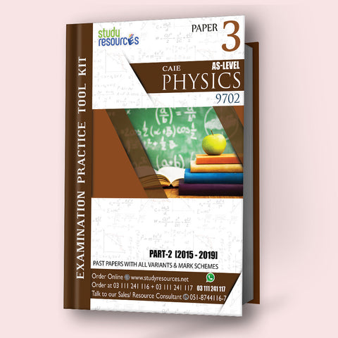 Cambridge AS-Level Physics (9702) P-3 Past Papers Part-2 (2015-2019)