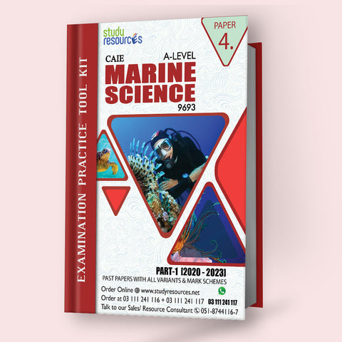 Cambridge A-Level Marine Science (9693) P-4 Past Papers Part-1 (2020-2023)