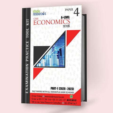 Cambridge A-Level Economics (9708) P-4 Past Papers Part-1 (2020-2023) - Study Resources