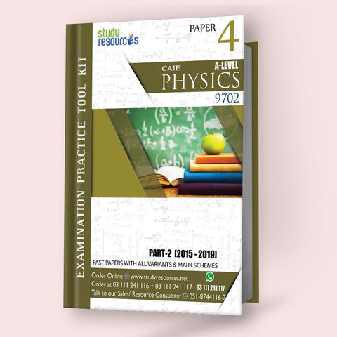 Cambridge A-Level Physics (9702) P-4 Past Papers Part-2 (2015-2019) - Study Resources