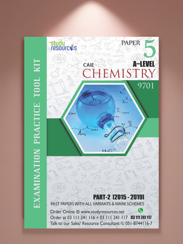 Cambridge A-Level Chemistry (9701) P-5 Past Papers Part-2 (2015-2019) - Study Resources