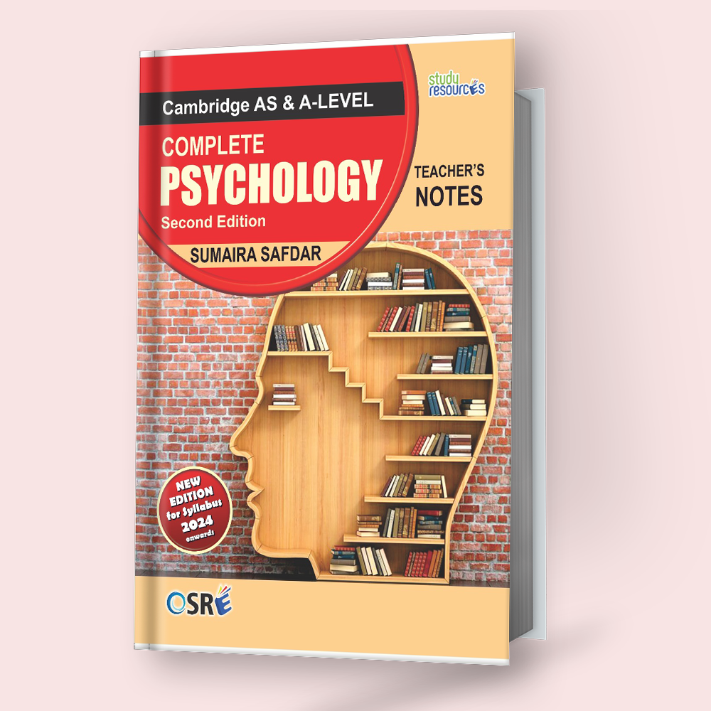 Cambridge AS/A-Level Psychology (9990) Notes for Research Methods & Perspectives by Ma'am Sumaira Safdar