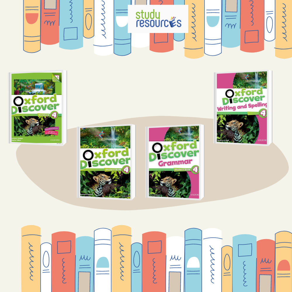 Oxford Discover English Level 4 (Pack of 4 books)