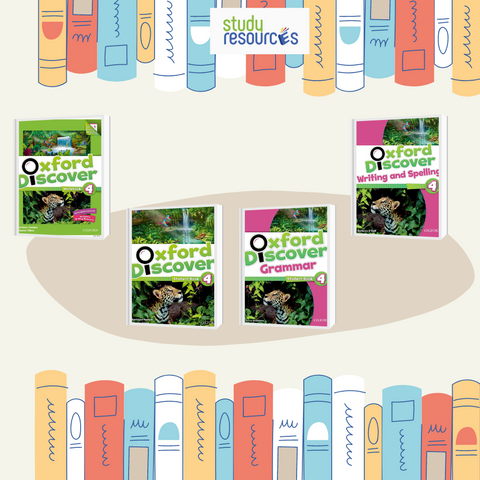 Oxford Discover English Level 4 (Pack of 4 books)