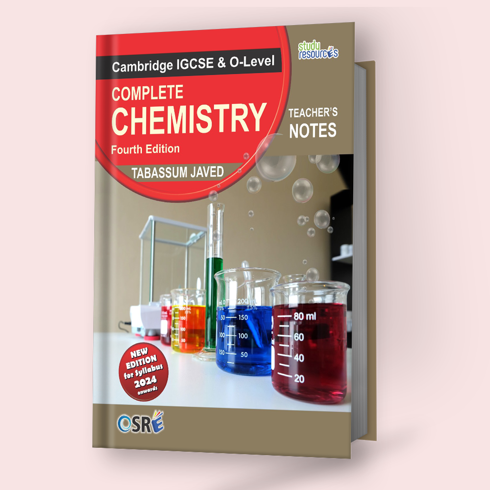 Cambridge IGCSE/O-Level Chemistry (5070/0620) Notes+Worksheets by Ma'am Tabassum Javed (Colored Edition)