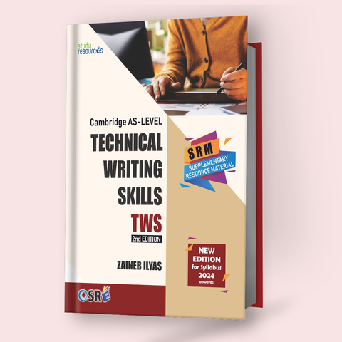 Cambridge AS-Level Business (9609) Technical Writing Skills TWS by Ma'am Zaineb Ilyas