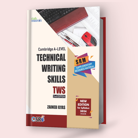 Cambridge A-Level Business (9609) Technical Writing Skills TWS by Ma'am Zaineb Ilyas