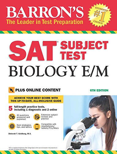 Barron's SAT Subject Test Biology E/M (6th Edition)