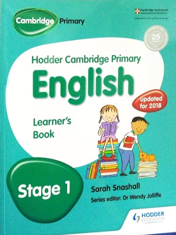 Hodder Cambridge Primary English – Learner’s Book (Stage 1)
