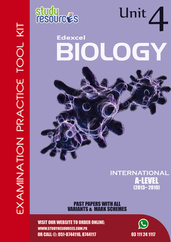 Edexcel A-Level Biology Unit-4 Past Papers (2013-2019)