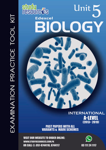 Edexcel A-Level Biology Unit-5 Past Papers (2013-2019)
