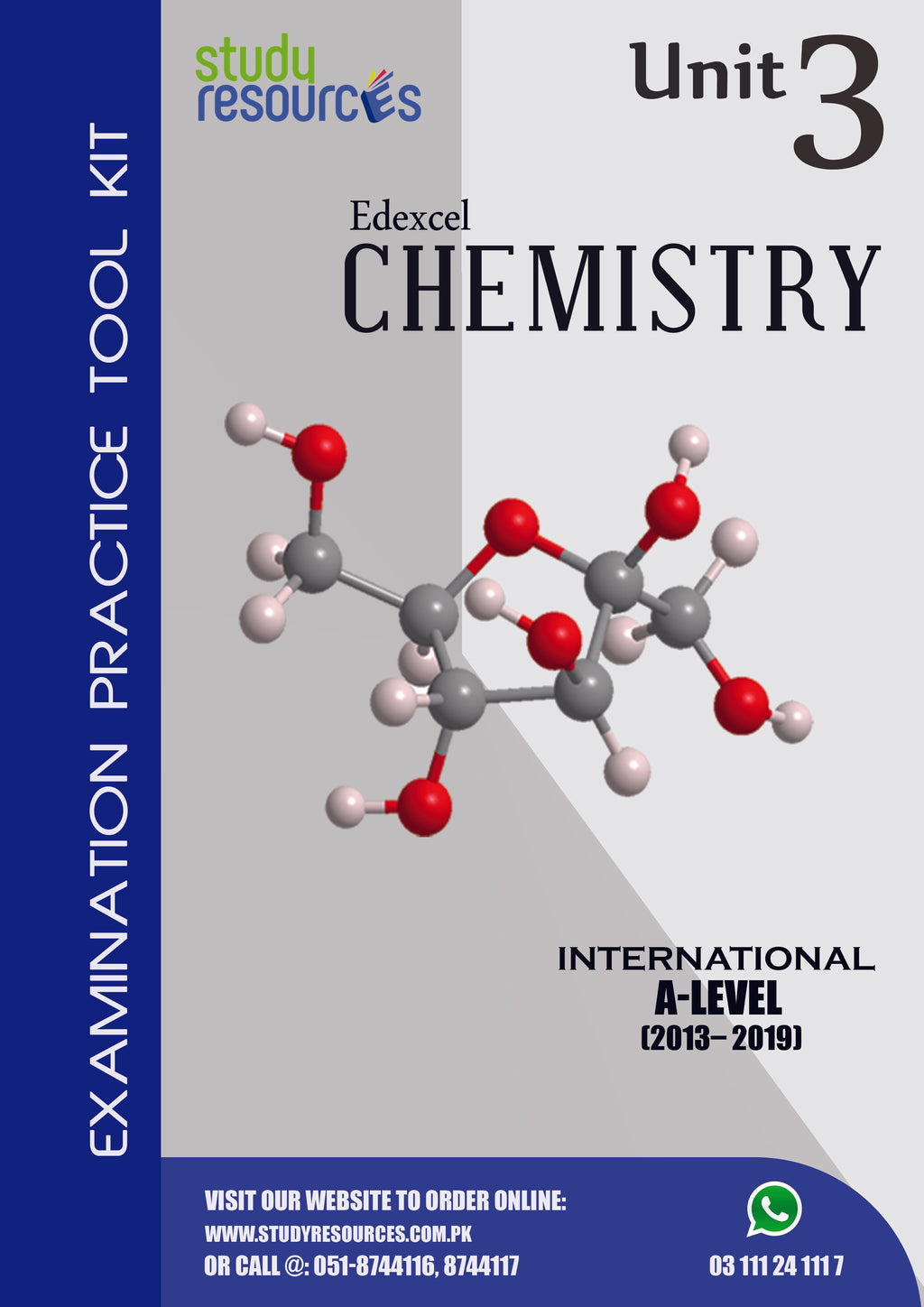 Edexcel A-Level Chemistry Unit-3 Past Papers (2013-2019)