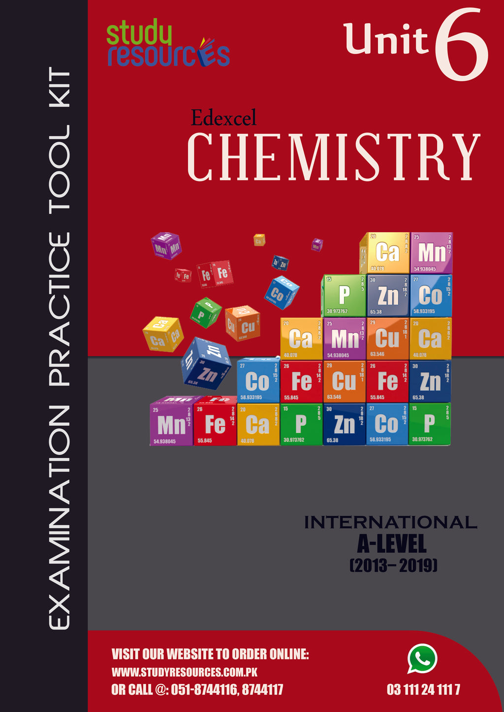 Edexcel A-Level Chemistry Unit-6 Past Papers (2013-2019)