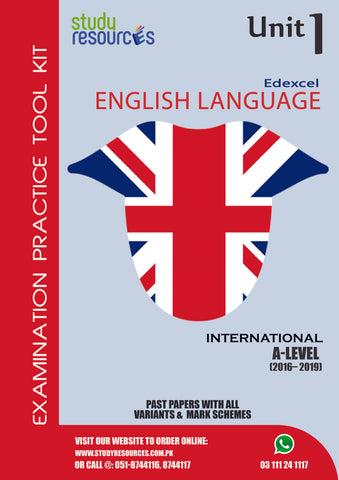 Edexcel A-Level English Language Unit-1 Past Papers (2016-2019)