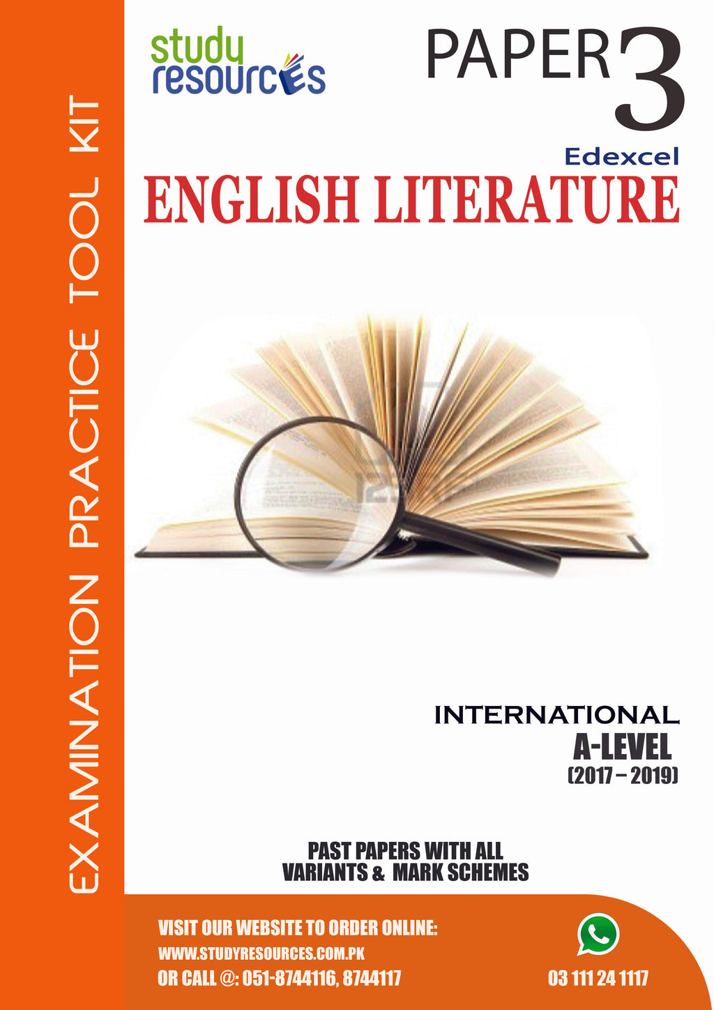 Edexcel A-Level English Literature P-3 Past Papers (2017-2019)