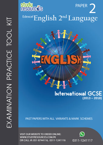 Edexcel IGCSE English 2nd Language P-2 Past Papers (2013-2018)