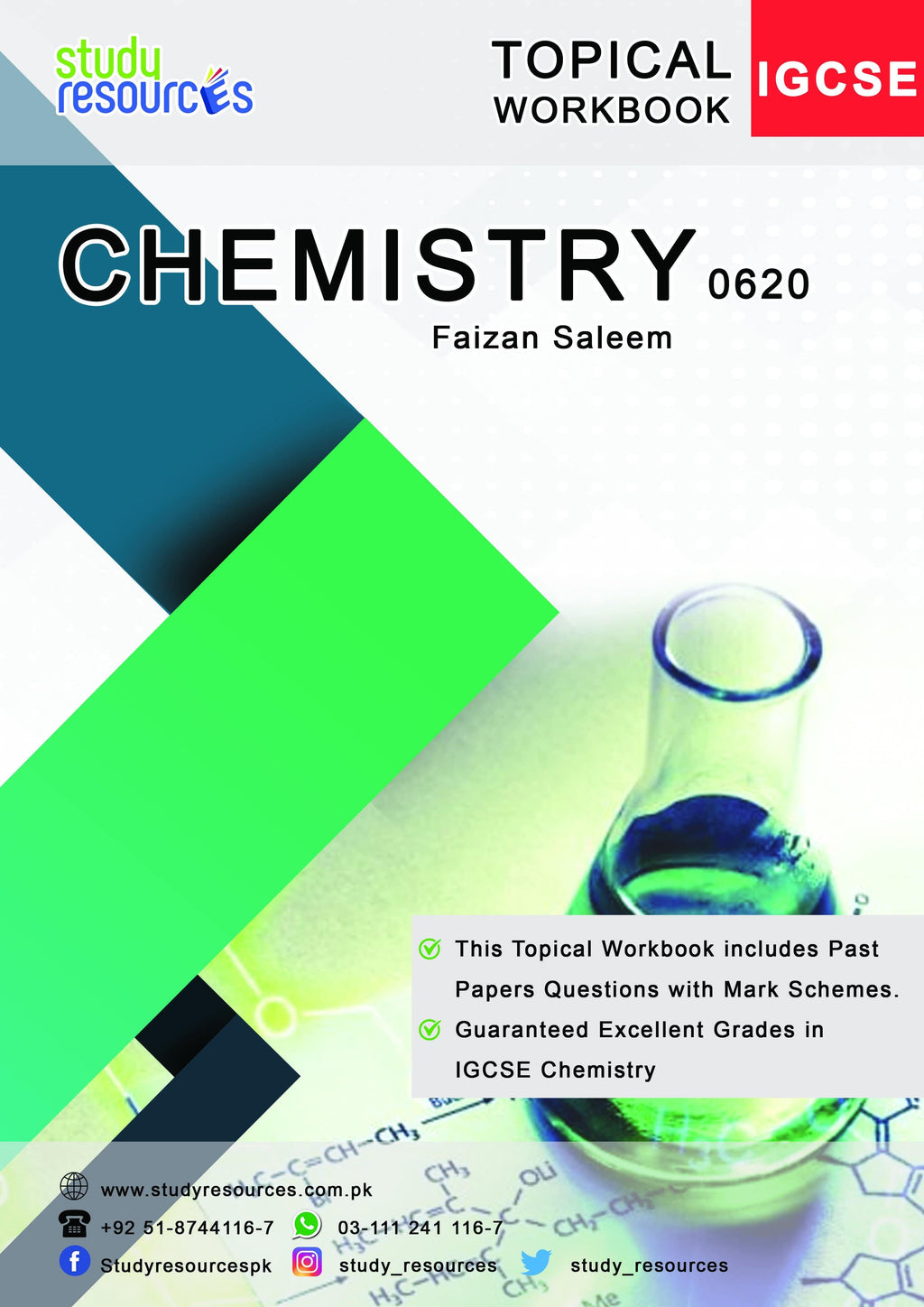 Cambridge IGCSE Chemistry (0620) Topical Workbook by Sir Faizan Saleem