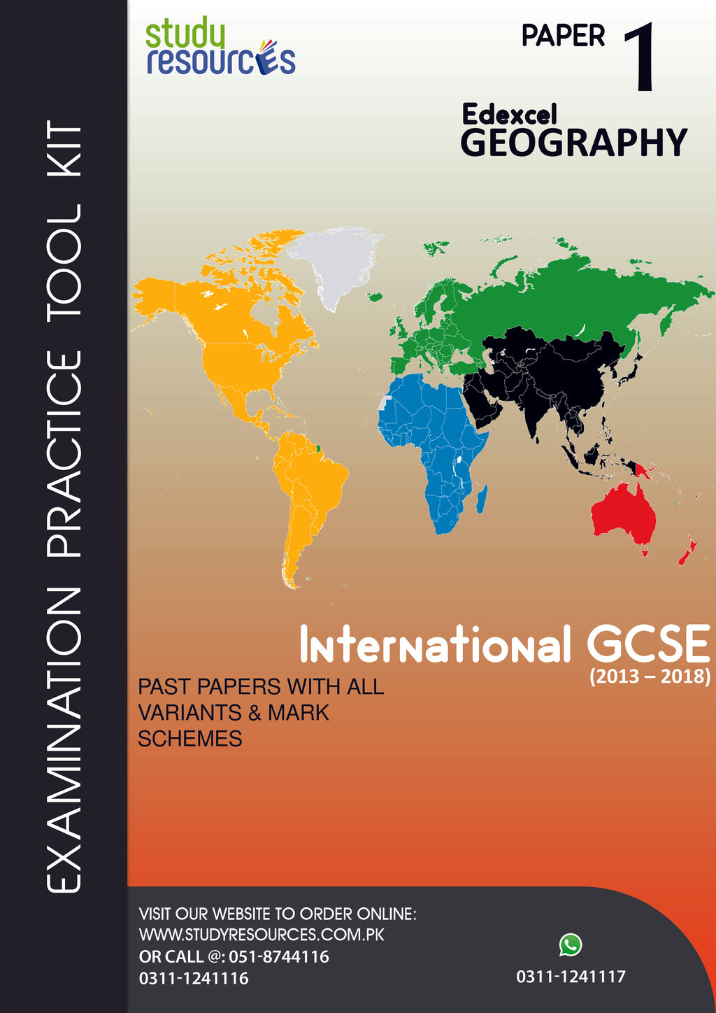 Edexcel IGCSE Geography P-1 Past Papers (2013-2018)