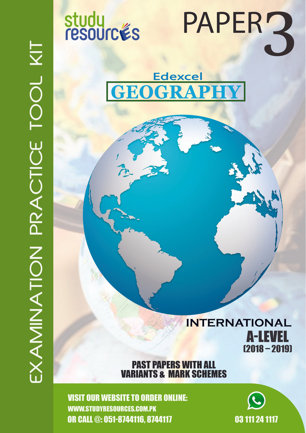 Edexcel A-Level Geography P-3 Past Papers (2018-2019)