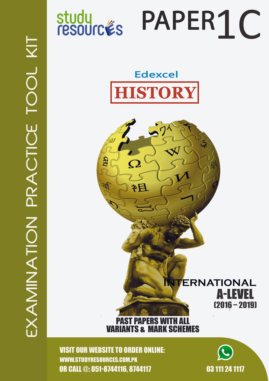 Edexcel A-Level History P-1C Past Papers (2016-2019)
