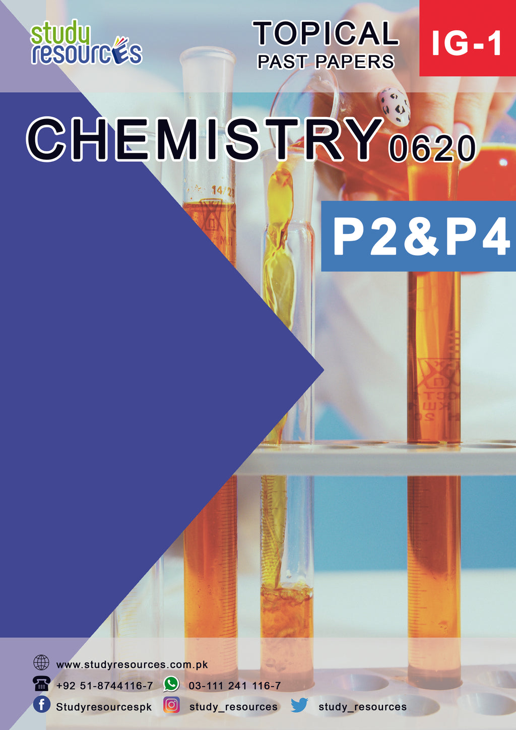 Cambridge IG-1 Chemistry (0620) P-2&4 Topical Past Papers (2009-2019)