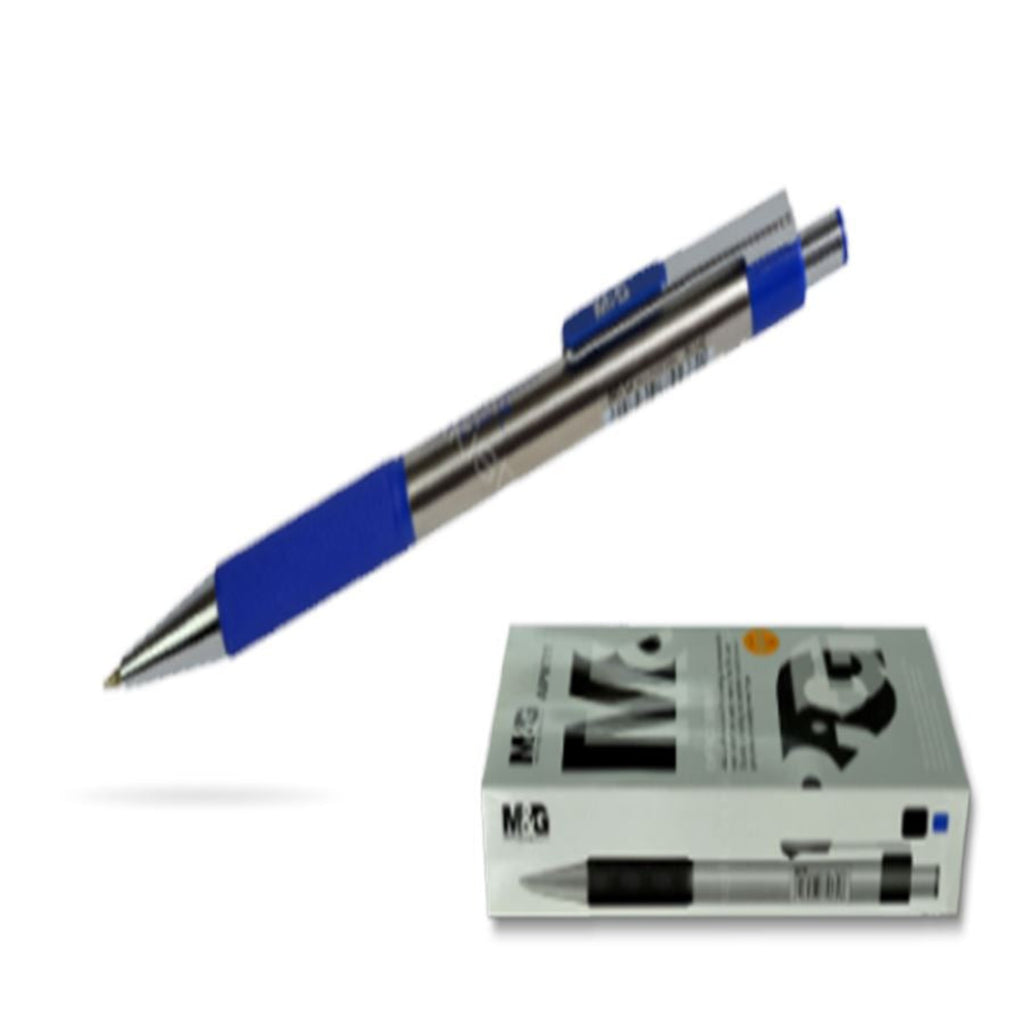 M&G Alpha Retractable BallPoint Pens 0.7mm Stationary M & G 