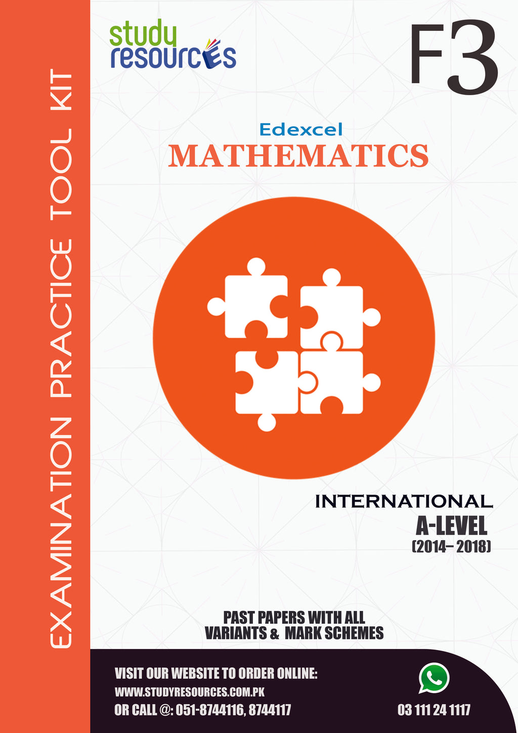 Edexcel A-Level Mathematics F-3 Past Papers (2014-2018)