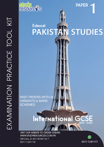 Edexcel IGCSE Pakistan Studies P-1 Past Papers (2013-2018)