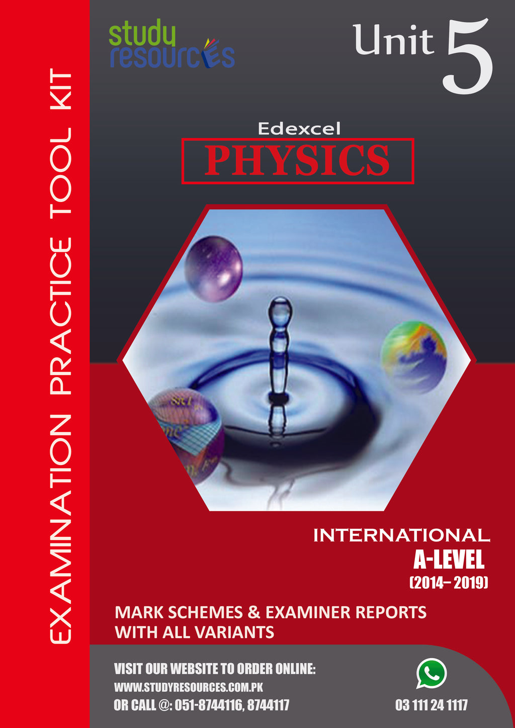 Edexcel A-Level Physics U-5 Past Papers (2014-2019)