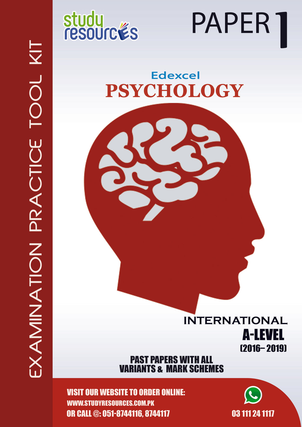 Edexcel A-Level Psychology P-1 Past Papers (2016-2019)