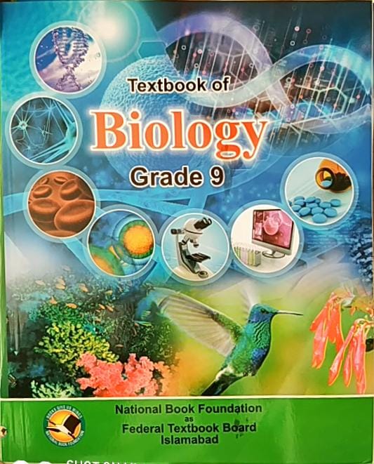 Class 9 Matric Biology Textbook (Federal Board)