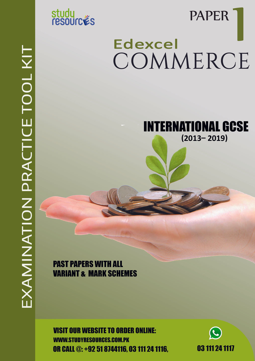 Edexcel IGCSE Commerce Paper-1 Past Papers (2013-2019)