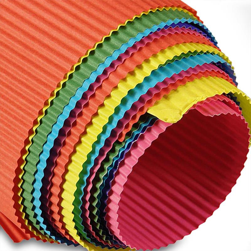 Corrugated Sheets Large Multi Colors