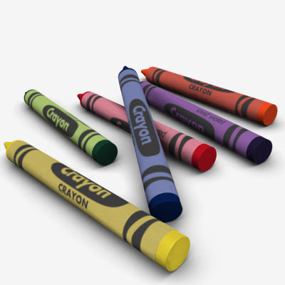 Crayon (Large Size Pack of 12)