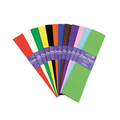 Crepe Paper Pack (10 Multicolor Crepe Papers)
