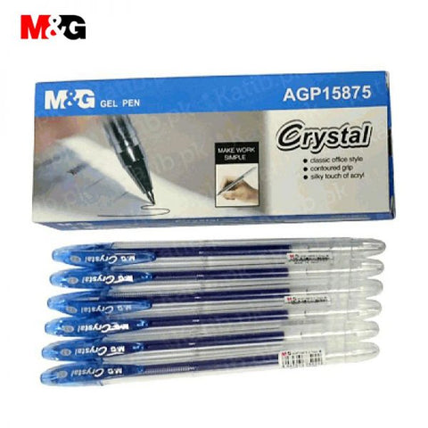 M & G AGP 15875 0.7mm Blue Gel Pen (1 Pcs)