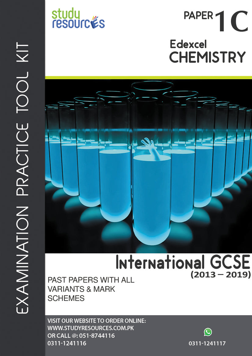 Edexcel IGCSE Chemistry Paper-1C Past Papers (2013-2019)