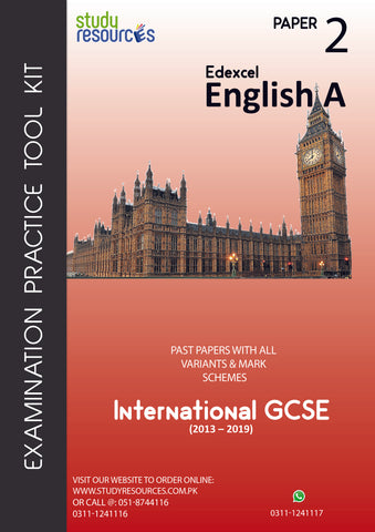 Edexcel IGCSE English "A" Paper-2 Past Papers (2013-2019)